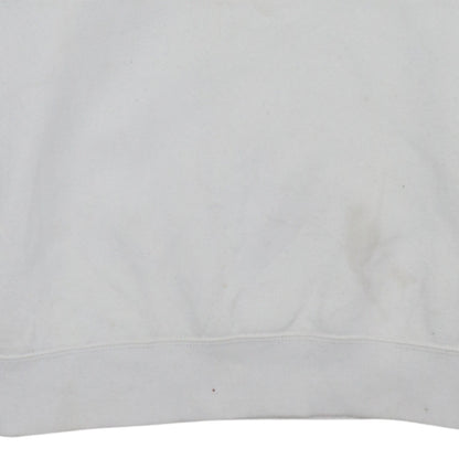 Mens UK Size L Champion White Pullover Sweatshirt