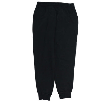 Puma Men's Black Jogger Sweatpants L Elastic Waist Sportswear