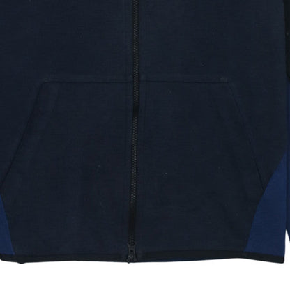 Mens UK Size M Nike Blue Full Zip Hoodie