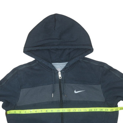 Mens UK Size S Nike Blue Full Zip Hoodie