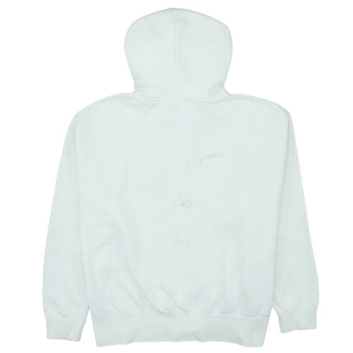 Womens UK Size XL Nike White Pullover Hoodie