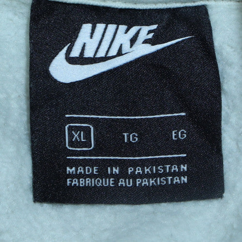 Womens UK Size XL Nike White Pullover Hoodie