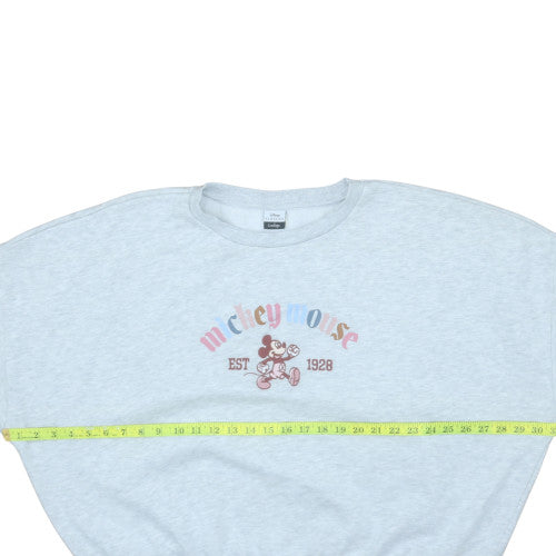 Womens UK Size XL George Grey Pullover Sweatshirt