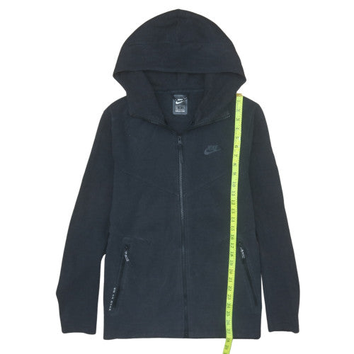 Mens UK Size M Nike Black Full Zip Hoodie