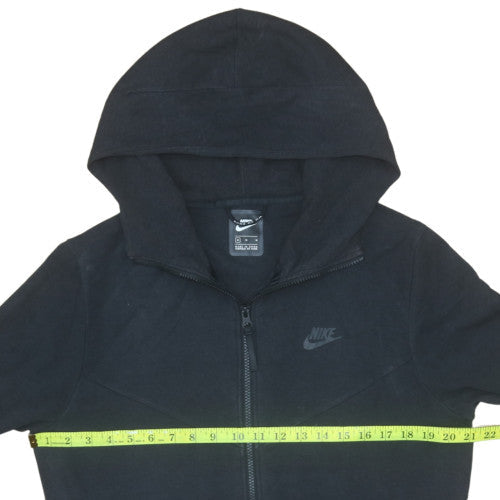 Mens UK Size M Nike Black Full Zip Hoodie