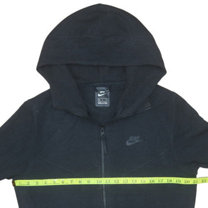 Mens UK Size M Nike Black Full Zip Hoodie