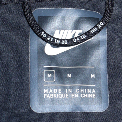 Mens UK Size M Nike Black Full Zip Hoodie
