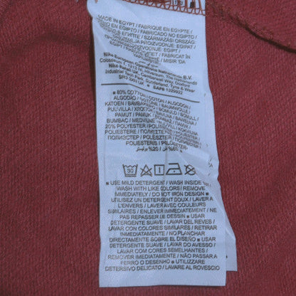 Womens UK Size L Nike Red Pullover Sweatshirt