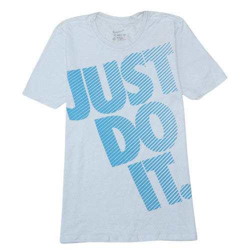 Mens UK Size S Nike Blue  T-Shirt