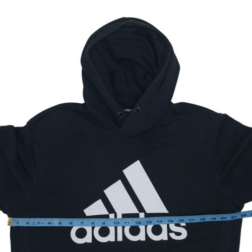Mens UK Size M adidas Black Pullover Hoodie