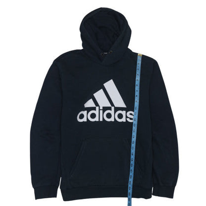 Mens UK Size M adidas Black Pullover Hoodie