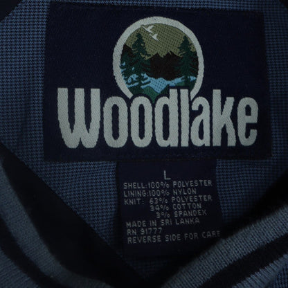 Mens UK Size L Woodlake Blue Pullover Sweatshirt