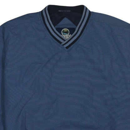 Mens UK Size L Woodlake Blue Pullover Sweatshirt