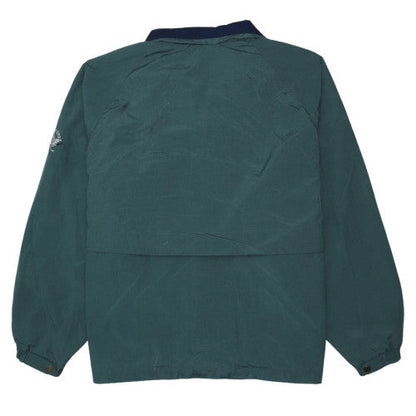 Mens UK Size L DOCKERS Green Full Zip Sweatshirt