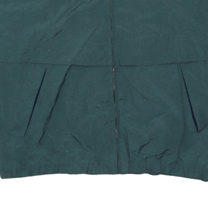 Mens UK Size L DOCKERS Green Full Zip Sweatshirt