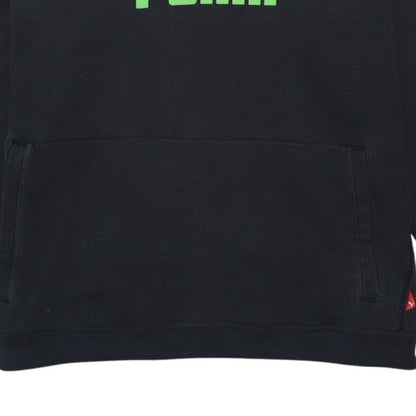 Mens UK Size L PUMA Black Pullover Hoodie