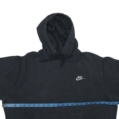 Womens UK Size L Nike Black Pullover Hoodie