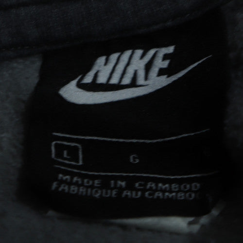 Womens UK Size L Nike Black Pullover Hoodie