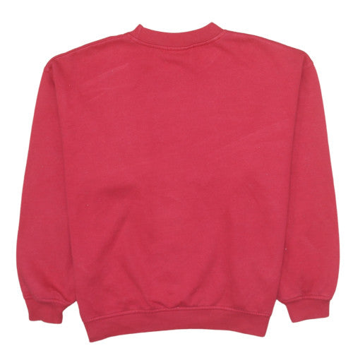 Womens UK Size 12 Reebok Red Pullover Sweatshirt