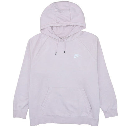 Womens UK Size 2XL Nike Pink Pullover Hoodie