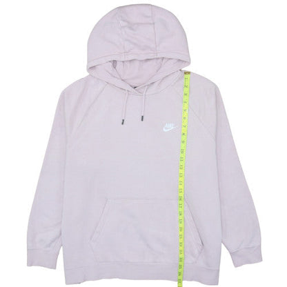 Womens UK Size 2XL Nike Pink Pullover Hoodie
