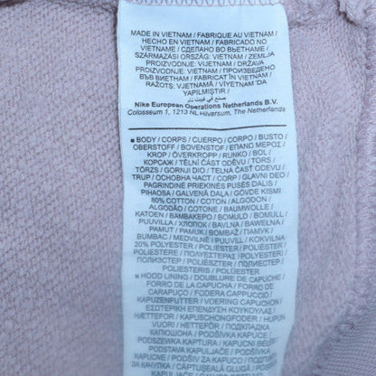 Womens UK Size 2XL Nike Pink Pullover Hoodie
