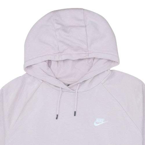 Womens UK Size 2XL Nike Pink Pullover Hoodie