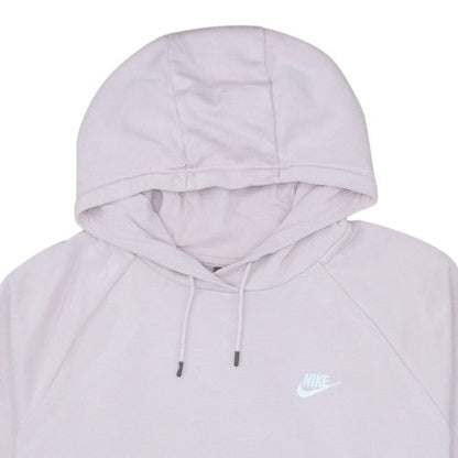 Womens UK Size 2XL Nike Pink Pullover Hoodie