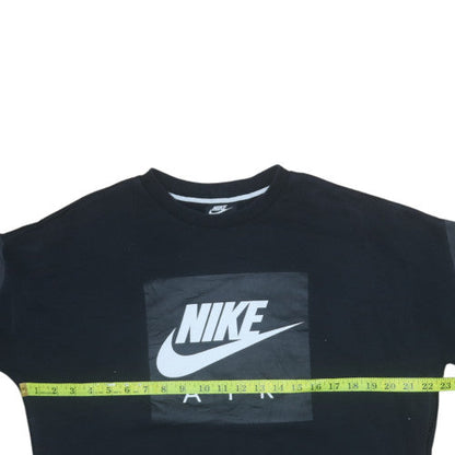 Mens UK Size S Nike Black Pullover Sweatshirt