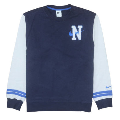 Mens UK Size L Nike Blue Pullover Sweatshirt