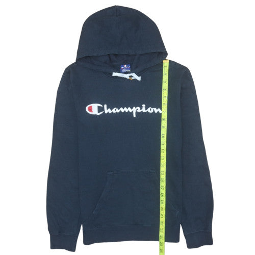 Mens UK Size M Champion Blue Pullover Hoodie