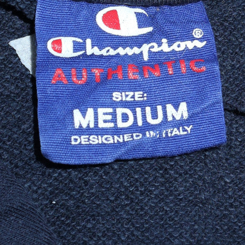 Mens UK Size M Champion Blue Pullover Hoodie