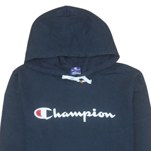 Mens UK Size M Champion Blue Pullover Hoodie