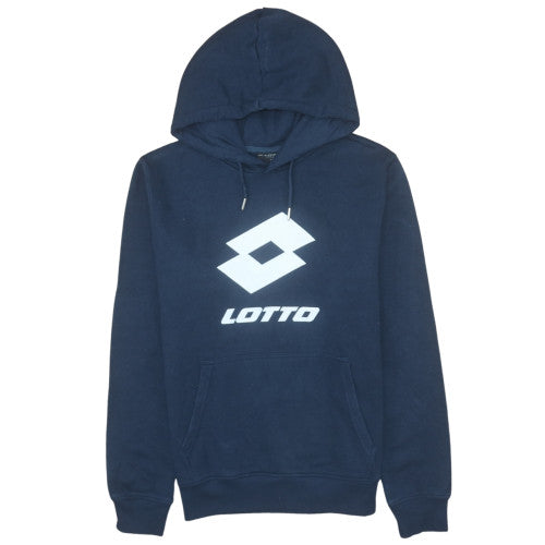 Mens UK Size M Lotto Blue Pullover Hoodie
