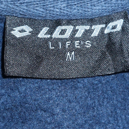 Mens UK Size M Lotto Blue Pullover Hoodie