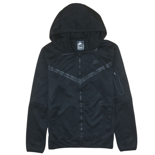 Mens UK Size L Nike Black Full Zip Hoodie
