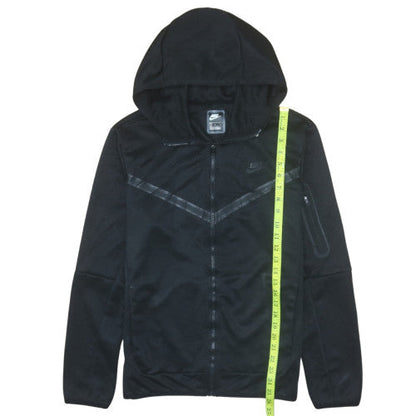 Mens UK Size L Nike Black Full Zip Hoodie