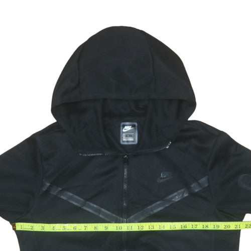 Mens UK Size L Nike Black Full Zip Hoodie