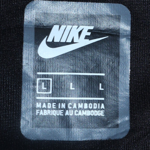 Mens UK Size L Nike Black Full Zip Hoodie