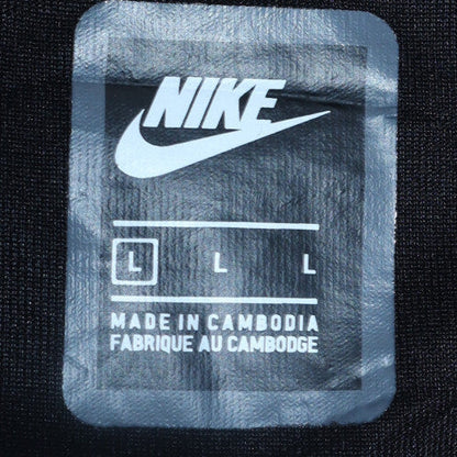 Mens UK Size L Nike Black Full Zip Hoodie
