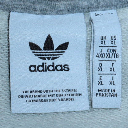 Mens UK Size XL adidas Grey Pullover Sweatshirt