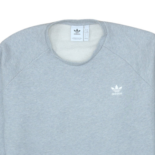 Mens UK Size XL adidas Grey Pullover Sweatshirt