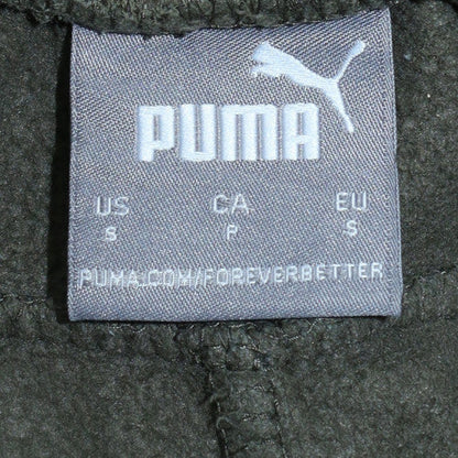 Mens UK Size S PUMA Regular Fit Jogger Green Trousers