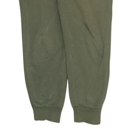 Mens UK Size S PUMA Regular Fit Jogger Green Trousers