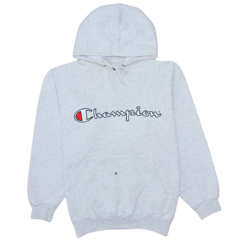 Mens UK Size M Champion Grey Pullover Hoodie