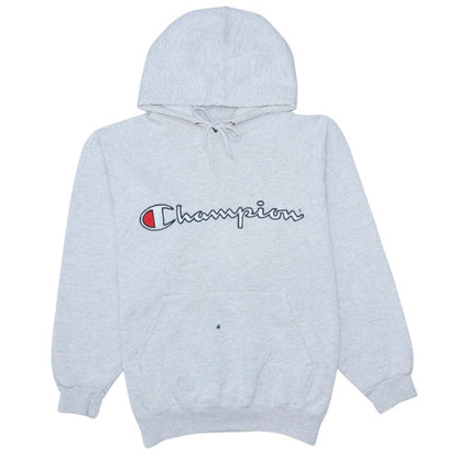 Mens UK Size M Champion Grey Pullover Hoodie
