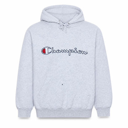 Mens UK Size M Champion Grey Pullover Hoodie