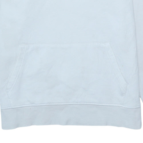 Mens UK Size M Tommy Hilfiger White Pullover Hoodie