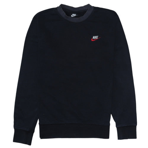 Mens UK Size S Nike Black Pullover Sweatshirt