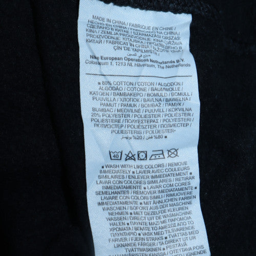 Mens UK Size S Nike Black Pullover Sweatshirt